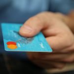 Customer buying with card
