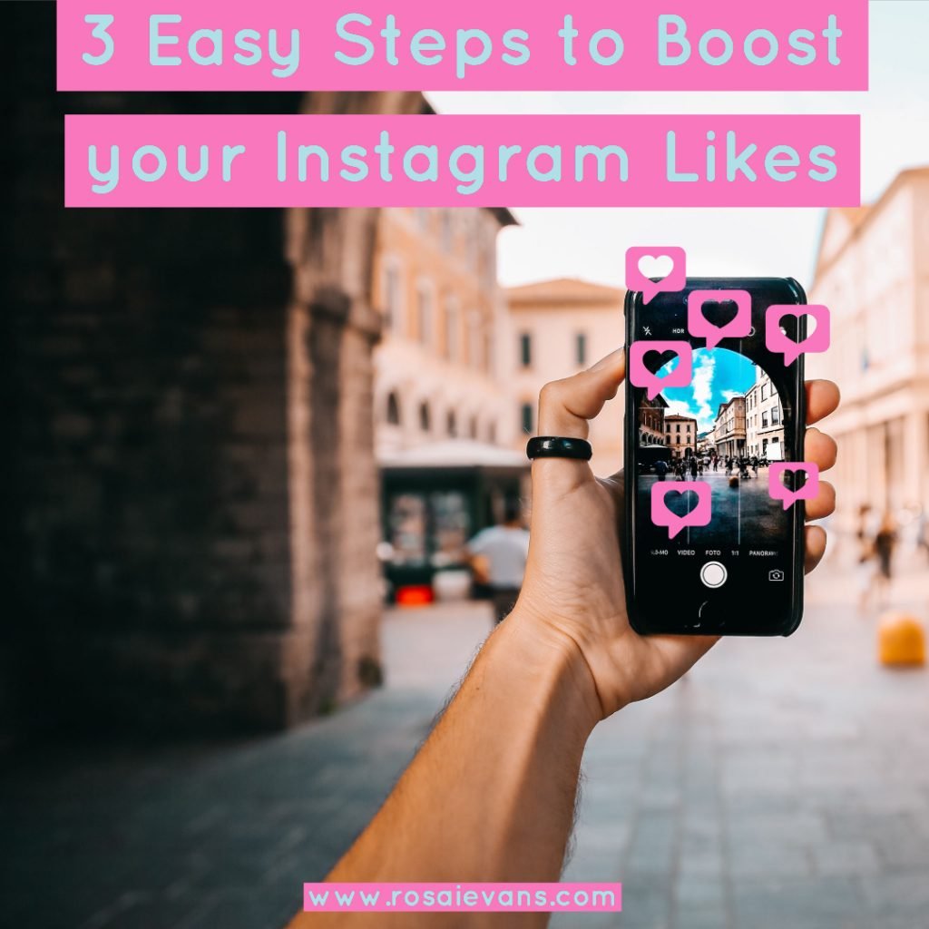 Boost your Instagram likes with 3 simple tips.