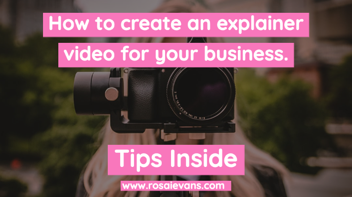 How to easily make a one-minute explanation/teaching video for your brand.